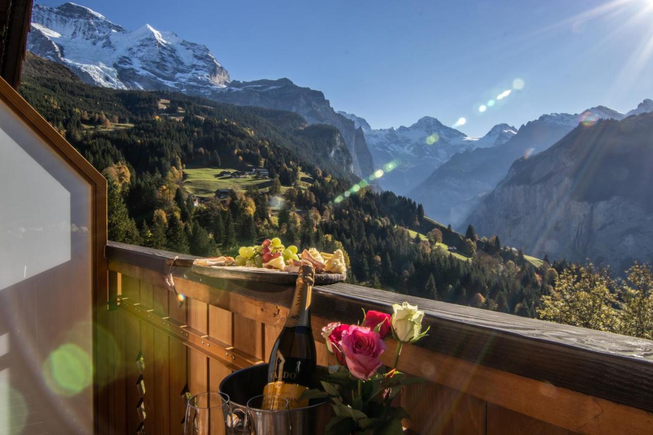 Chalet Aargovia Wengen Kültér fotó