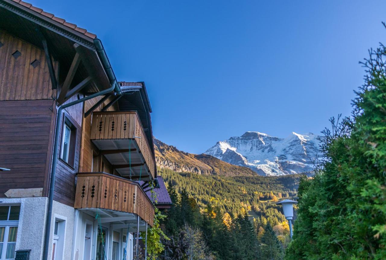 Chalet Aargovia Apartman Wengen Kültér fotó